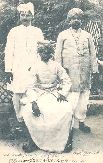 14-08 - Pondichery - negociants